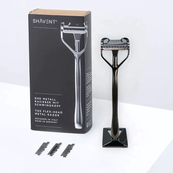 SHAVENT Original flex head razor, incl. stand